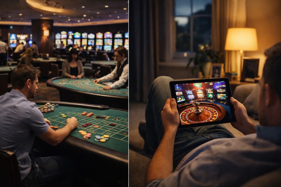 How Do Online Casinos Differ From Land-Based Casinos In Scotland